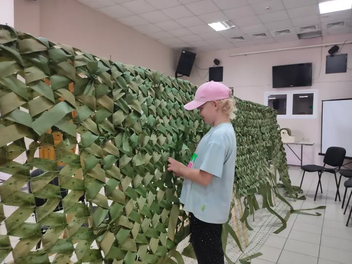 Работа с зелёными лентами